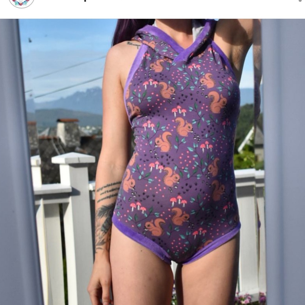 SacredParadox Squirrel Hooded One Piece